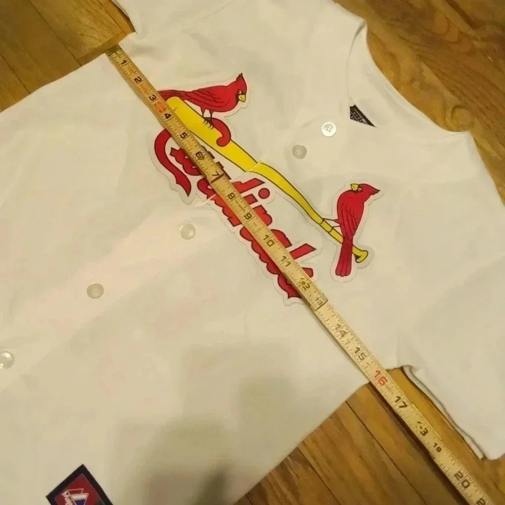 St. Louis Cardinals Jersey #21 Allen Craig Home White Jersey YOUTH Medium - Picture 3 of 6
